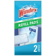 Windex® Outdoor All-in-One Glass Window Cleaning Tool Refill Pads, Unscented, 2 Count