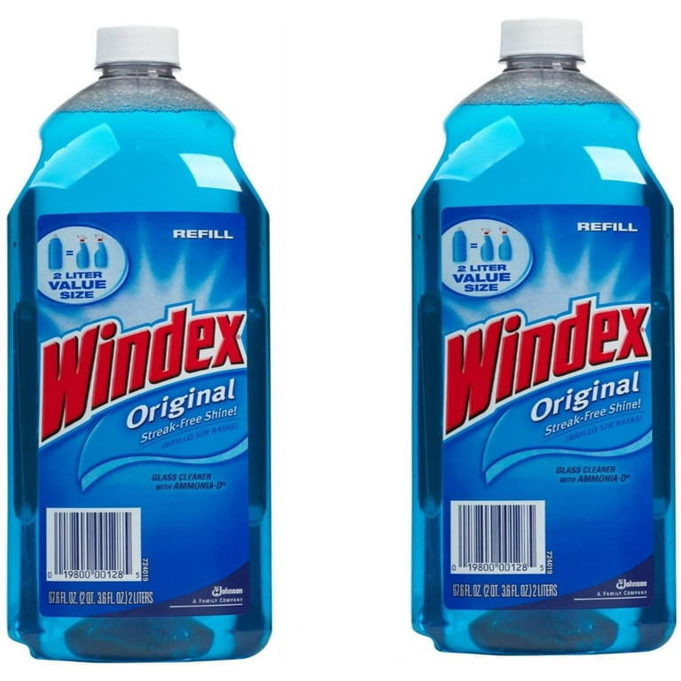 Windex Original Glass Cleaner, Refill Bottle, 26 oz 