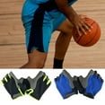 thumbnail image 1 of Windfall 1 Pair of Half Finger Gloves, Basketball Practice Gloves Ball Assist Training Gloves Adult Children Basketball Practice Equipment Control Hand Shooting Skill, 1 of 7