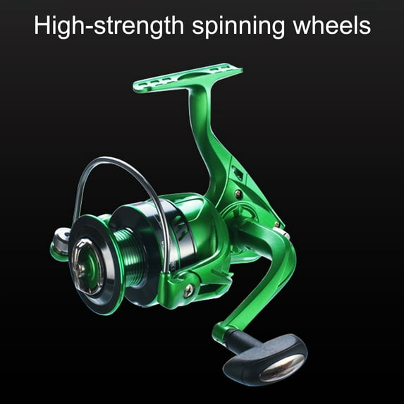 Windfall 1Pc Fishing Reel, Portable Outdoor Anti-rust Aluminum Alloy Fishing Reel Spinning Wheel Accessory, 11BB Bearing, MX1000-7000 in Available