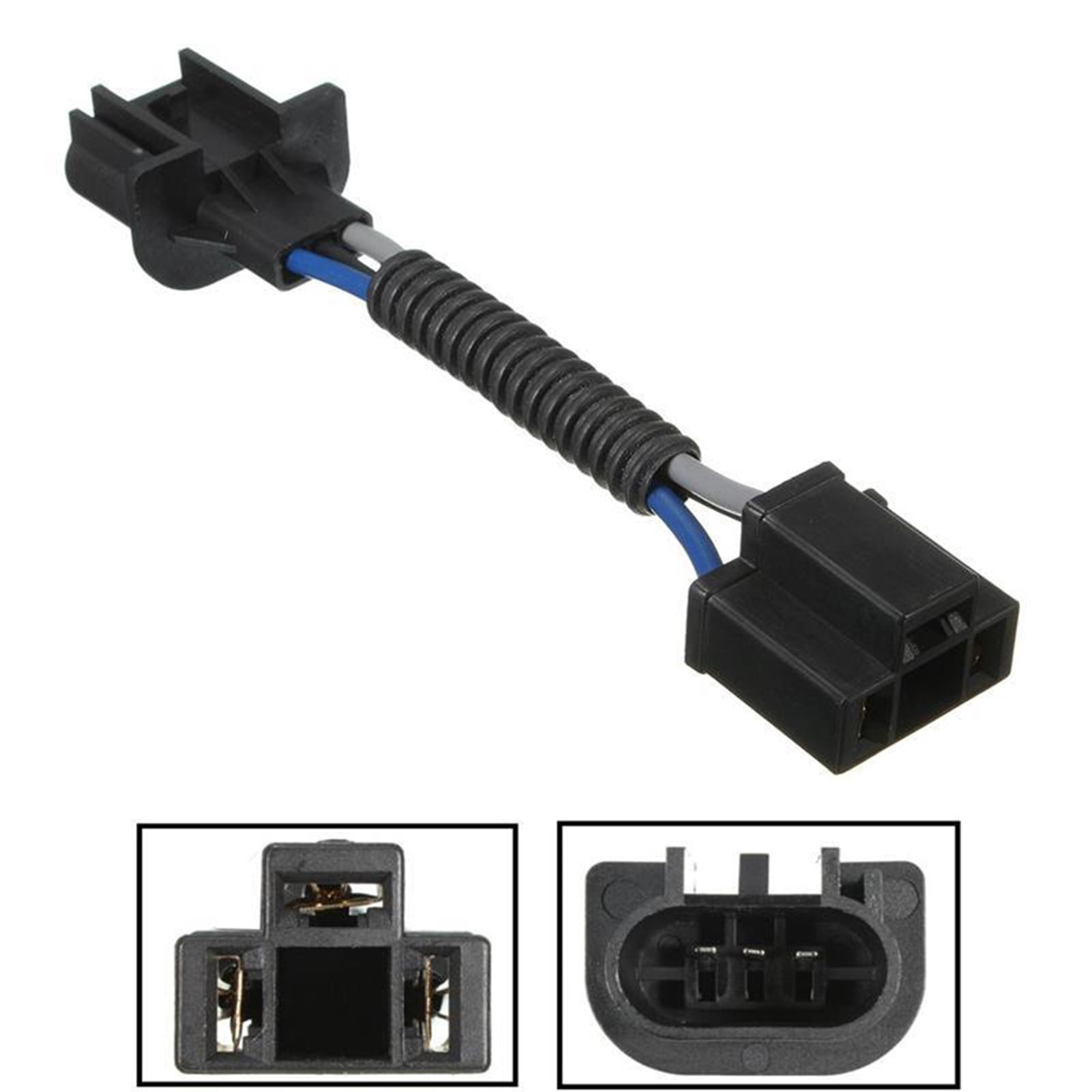 Windfall 2Pcs H13 to H4 Car Headlight Conversion Connector Socket Cable ...