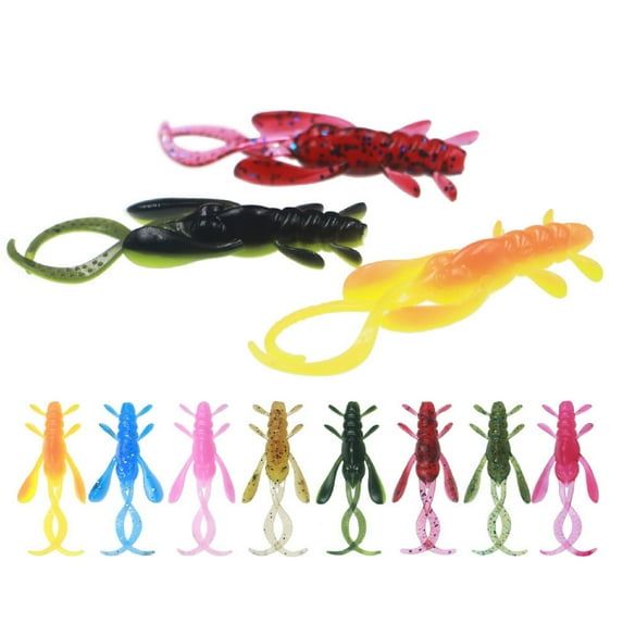 Windfall 5Pcs/Set 5cm Soft Fake Fish Baits Artificial Lure Bionic Fishing Accessories