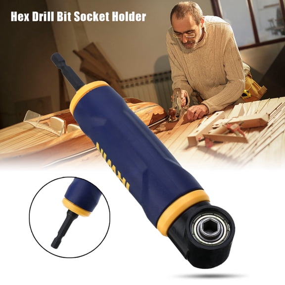 Windfall 90 Degree Right Angle Extension Driver Electric Screwdriver Drill Bit Holder