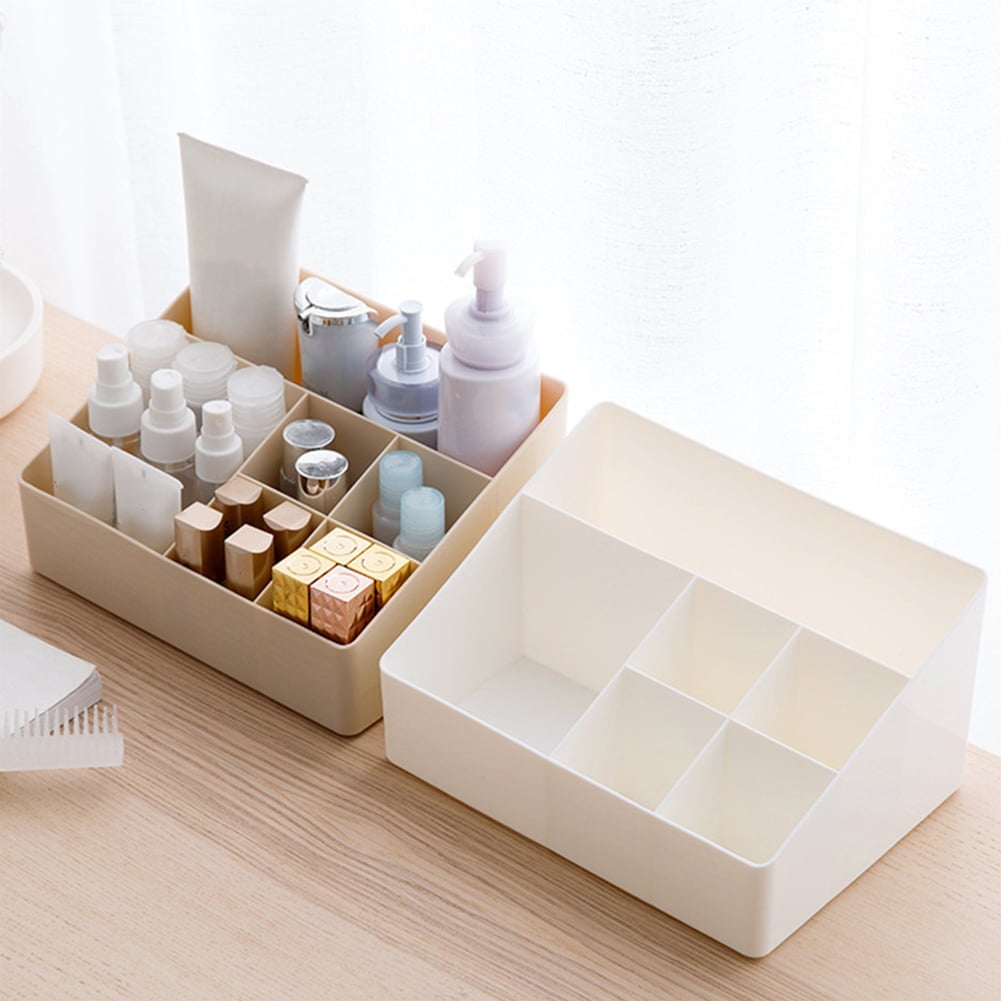 Desktop Makeup Organizer Drawer Type Cosmetic Storage Box Make Up Case  Brush Holder Lipstick Skincare Makeup Tables