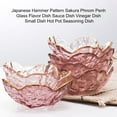 thumbnail image 1 of Windfall Cherry Durable Blossom Design Tableware Bowls, Pink Glass, 1 of 2