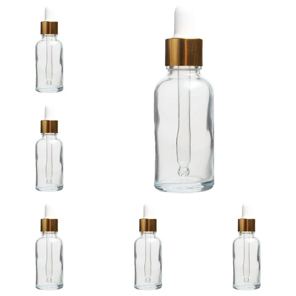 Windfall Clear Dropper Bottle Glass Essential Oil Liquid Aromatherapy Perfume Container