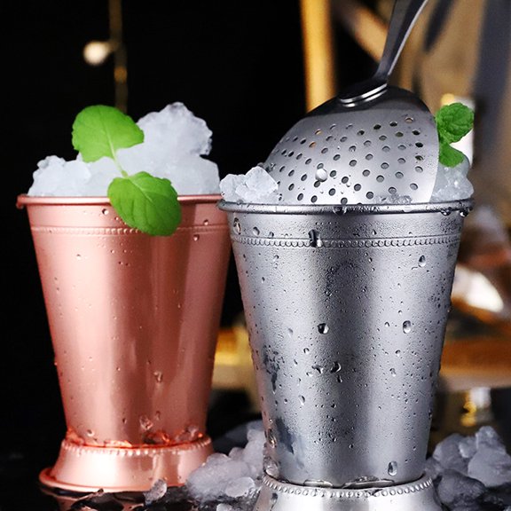 Windfall Copper Mule Mint Julep Cup pure copper beautifully handcrafted 360ml Stainless Steel Mojito Mint Julep Cup Bar Party Beer Cocktail Drink Mug