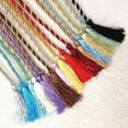 thumbnail image 1 of Windfall Decorative Tassel Rope Tie Backs for Window Curtain, Hand Knitting Buckle Cord Drapery Tieback, 1 of 2