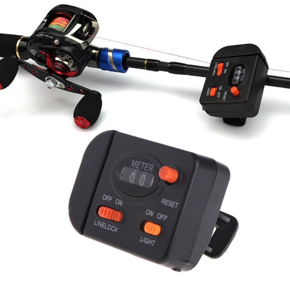 Windfall Fishing Line Counter, Portable Fishing Finder Line Length ...