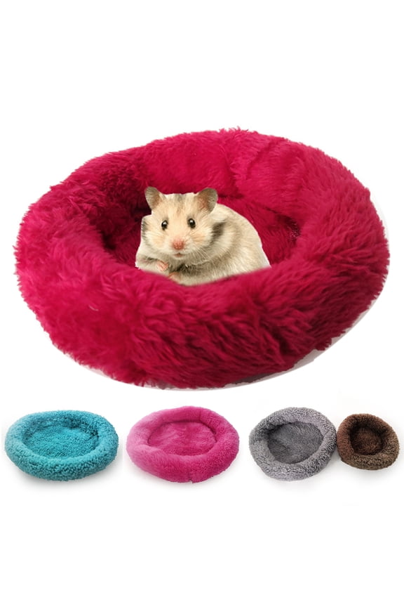 Windfall Hamster Bed Soft Warm Cushion for Small Animal - Warm House Sleep Mat Pad for Hamster/Guinea Pigs/Hedgehog/Squirrel/Mice/Rats/Chinchilla