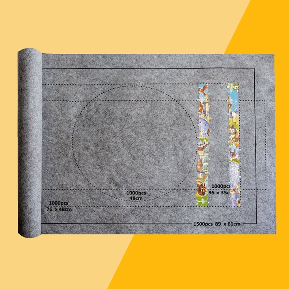 Windfall Jigsaw Puzzle Mat Roll Up, Puzzle Felt Puzzle Mat Felt Mat