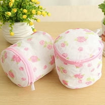 Windfall Laundry Bag for Bras Bra Washer Protector Wash Bag for Lingerie and Delicates with Auto Lock Design Zipper 1 Pc Bra Laundry Bag Mesh Net Wash Basket Washing Storage Bag