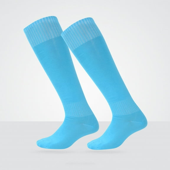 Windfall Long Football Socks, Breathable Sport Tube Socks, Over the Knee High Cotton Socks,Over Calf Socks