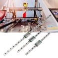 thumbnail image 1 of Windfall MGN12 - 3.94in/7.87in/11.81in Linear Rail Guide with MGN12H Stainless Steel Carriage Block Miniature Strong Bearing Bearing Steel High Hardness Linear Slide Rail for 3D Printer, 1 of 7