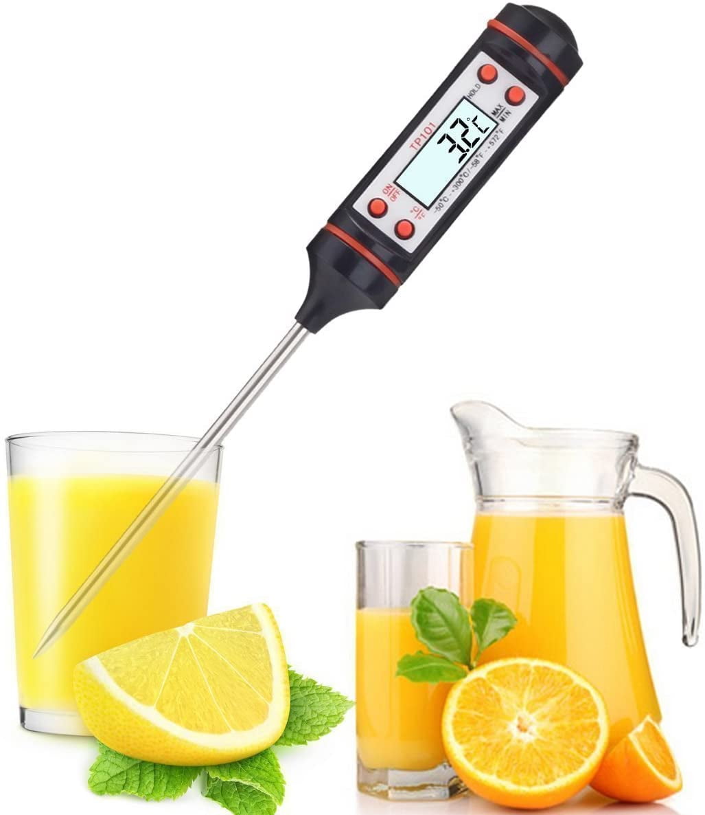 Windfall Meat Thermometer,Instant Read Digital Cooking Thermometer ...