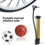 Windfall Portable High Pressure Bycycle Tire Basketball Football Manual Air Pump Inflator for Basketballs, Footballs, Racing Bike, Mountain Bike