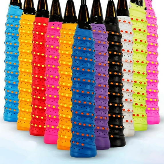 Windfall Racket Sleeve Long Lasting Anti Slip Bright Color Anti-slip Overgrip Tennis Racquet Racket Grip for Tennis Racket