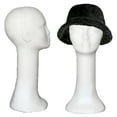 thumbnail image 1 of Windfall Wig Head Tall Female Foam Mannequin Wig Stand and Holder for Style Model And Display Hair Hats and Hairpieces Mask for Home Salon and Travel, 1 of 6