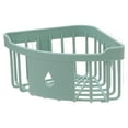 thumbnail image 1 of Windfall Suction Corner Shower Caddy Bathroom Shower Shelf Storage Basket Wall Mounted Organizer for Shampoo, Conditioner, Plastic Shower Rack for Kitchen & Bathroom, Drill-Free Removable, 1 of 7