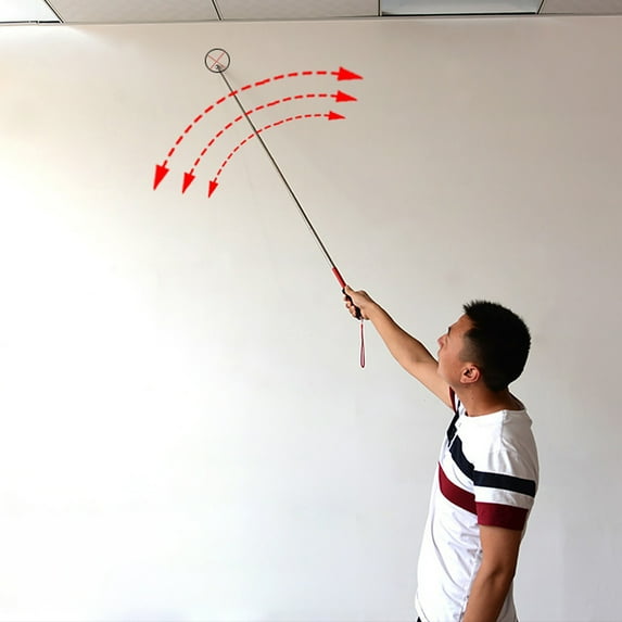 Windfall Telescopic Empty Drum Hammer Wall Floor Ceiling Tile Test Home Inspection Tool- Stainless Steel