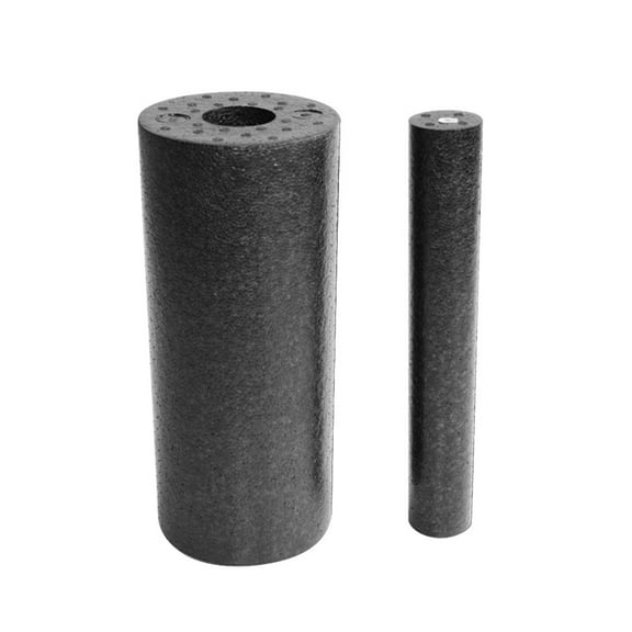 Windfall Yoga Foam Roller, 2 in 1 High Density Muscle Foam Rollers, Sports Massage Rollers for Stretching, Physical Therapy, Deep Tissue and Myofascial Release