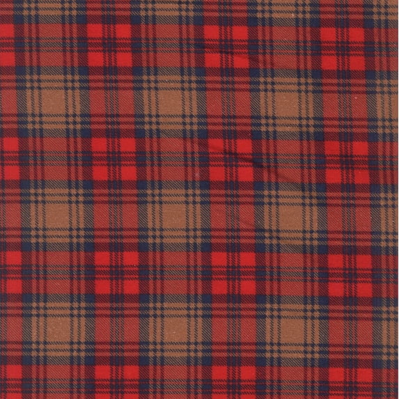 Windham Fabrics Dad Plaids Flannel Emanuel Rust