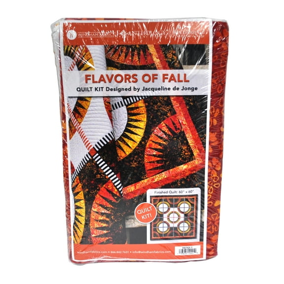 Windham Fabrics Flavors of Fall Quilt Kit 60in x 60in