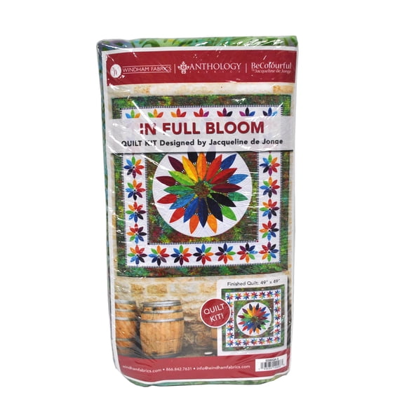 Windham Fabrics In Full Bloom Quilt Kit 49in x 49in