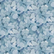 Windham Fabrics Mist Mermaids Tears Rocks Blue 100% Cotton Sold by The Yard