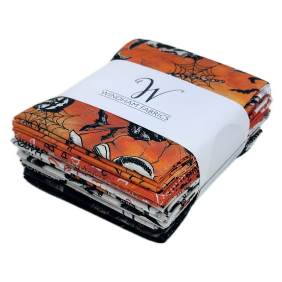 Windham - Hallow's Eve Fat Quarter Bundle by Whistler Studios 12 pcs