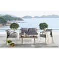 thumbnail image 1 of Alaterre Furniture Windham All-Weather Wicker 4 Piece Outdoor Conversation Set, 1 of 12