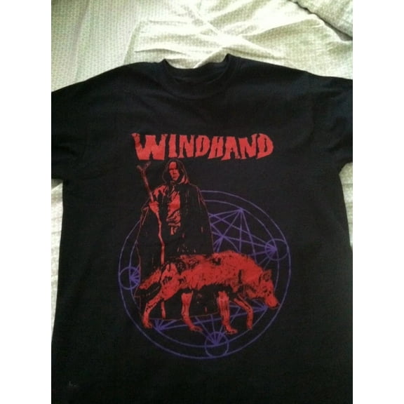 Windhand Band Gift For Friends Black T-Shirt Cotton All Size