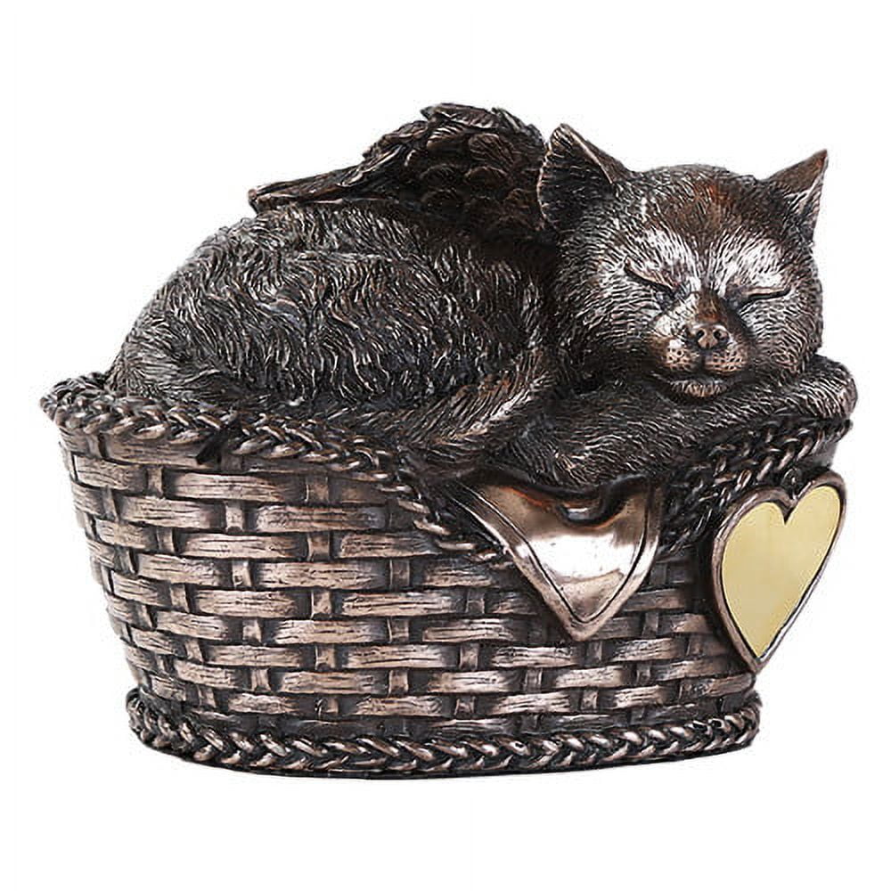 Angel top cat urn