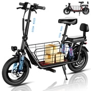 Windhorse C3 Electric Scooter with Extra Child Seat - 850W Peak Power - 330 LBS Max Load - 20 MPH - 16" Commuting E Scooter for Adults