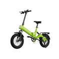 thumbnail image 1 of Windhorse W1-GRN City VoltRide Foldable Electric Bike for Adult 16" Fat Tires Beach Cruiser with Smart App (Green), 1 of 8