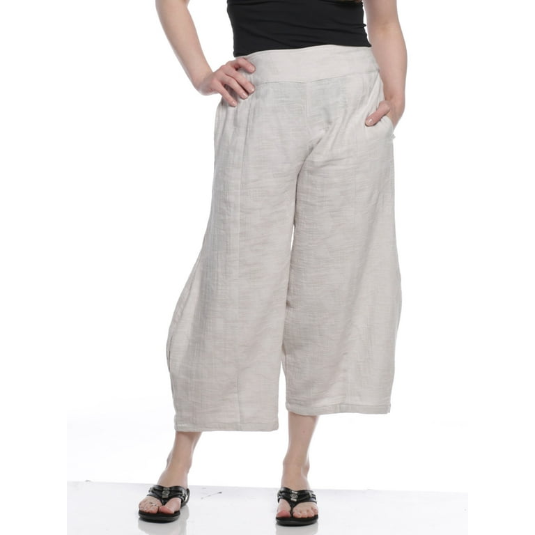 Windhorse Women's Mantra Pants, Off White, S/M