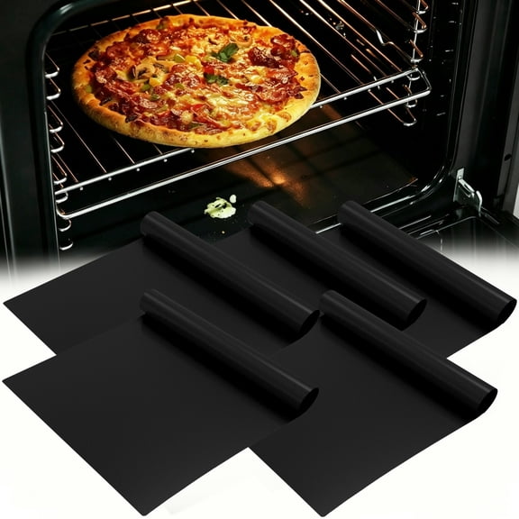 Windiluna 5 Pack Oven Liners for Bottom of Oven, 16x24 in Non-Stick Thick Prevent Gunk Spillovers & Odorles, Reusable Easy to Clean