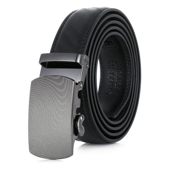 Winding Leather Ratchet Belt