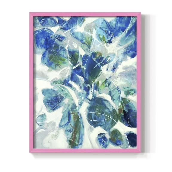 Winding Road Framed Print - Solid Wood in Single Picture Frame Solid Wood 2 Framed Print