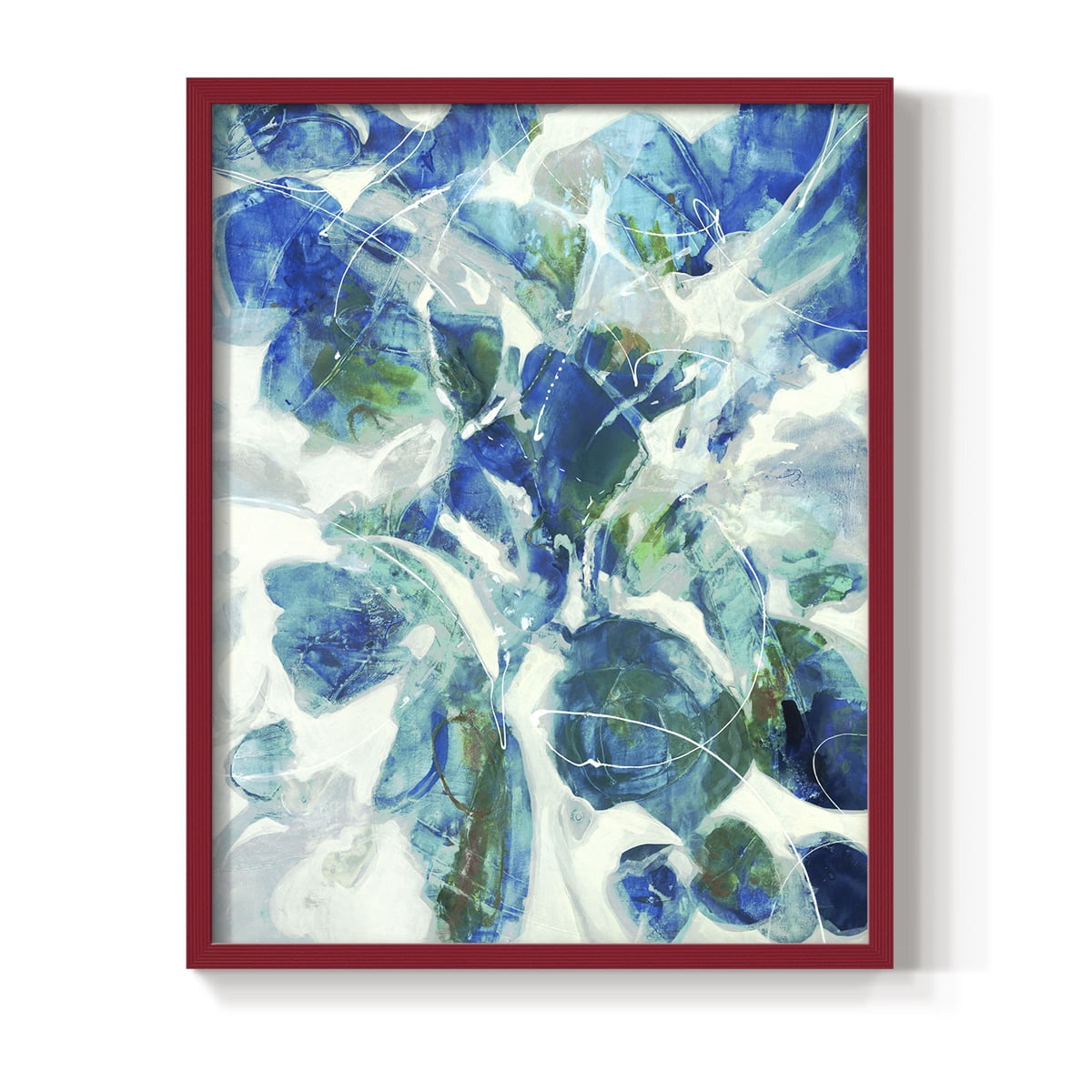 Winding Road Framed Print - Solid Wood in Single Picture Frame Solid Wood 2 Framed Print