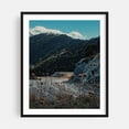 thumbnail image 1 of Winding Through the Mountains - Greece Photography Landscape Mountain Nature Scenic Autumn Wilderness Black Framed Wall Art Print 11 x 14 inches, 1 of 4
