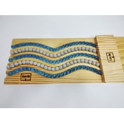 Winding Track Sea Wave Marble Run Track ,Marble Race , Marble Run Race Wooden polished Plate, Light weight Toy, Montessori