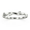 thumbnail image 1 of Winding Willow 10k White Gold Wedding Band, 1 of 4