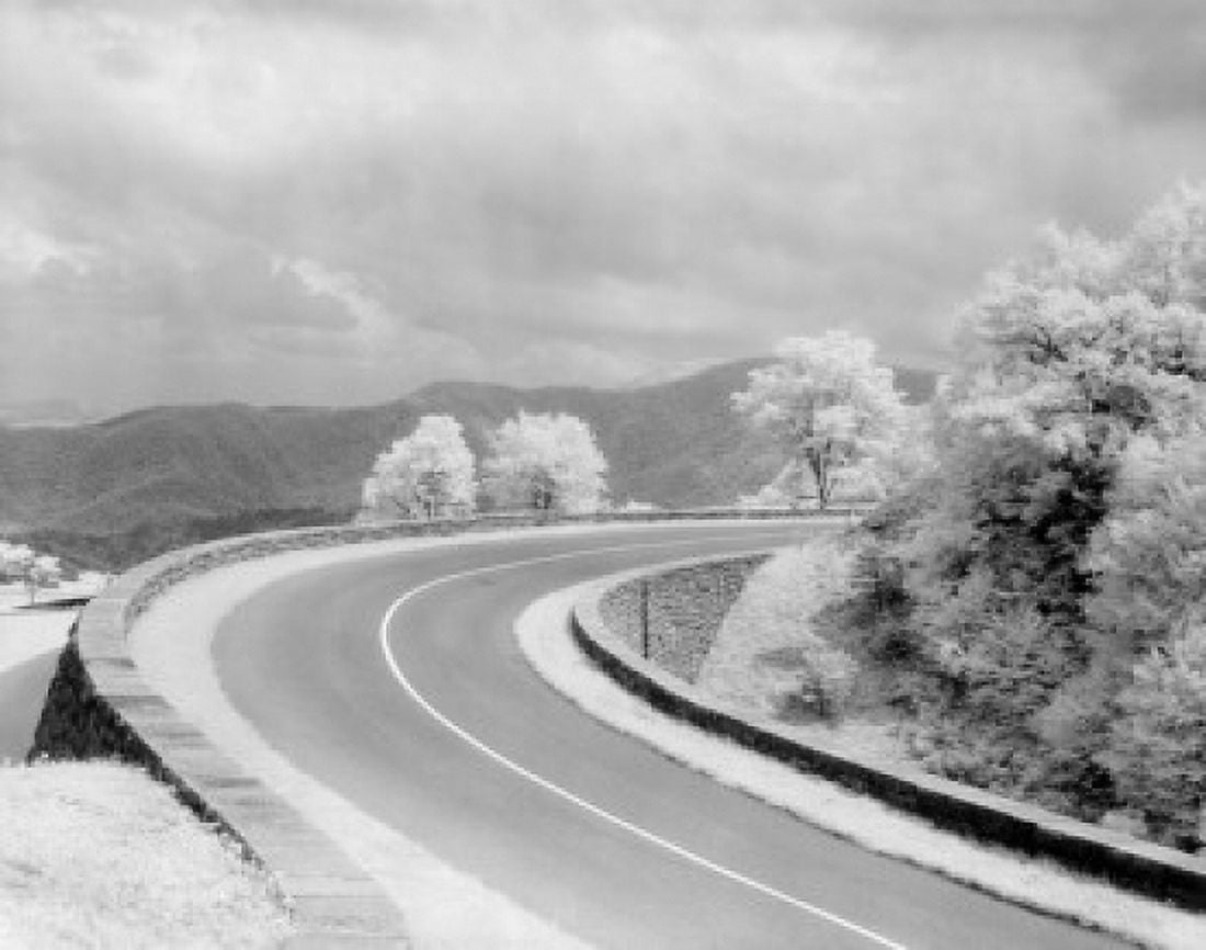 Winding road in mountain area Canvas Art - (18 x 24)