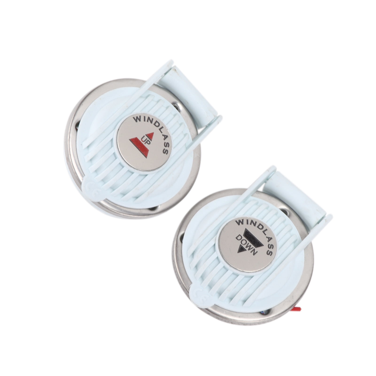 Windlass Foot Switch, White Anchor Foot Switch DC 12V/24V Hands For Ship For Winch