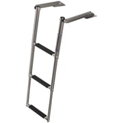 Windline Boat Telescoping Folding Ladder TPL-3XJA | 3-Step Stainless