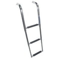 thumbnail image 1 of Windline UP-3X Under Platform Telescoping 3-Step Ladder - Stainless Steel Steps, 1 of 4