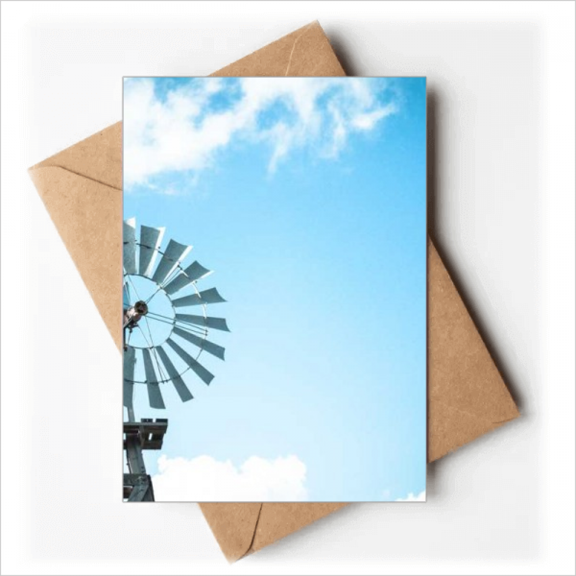 Windll White Clouds Blue Sky Greeting Cards You are Invited Invitations