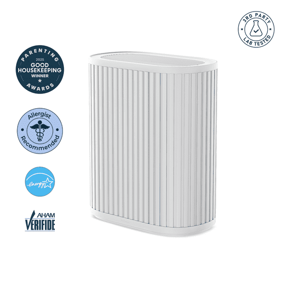 Windmill Air Purifier Max, Smart True HEPA Air Cleaner for Smoke, Odors, Dust & Mold Spores, Up to 1,950 Sq Ft, White