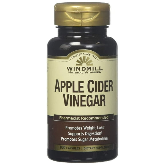 Windmill Apple Cider Vinegar Caps 100'S Windmill Pack of 1